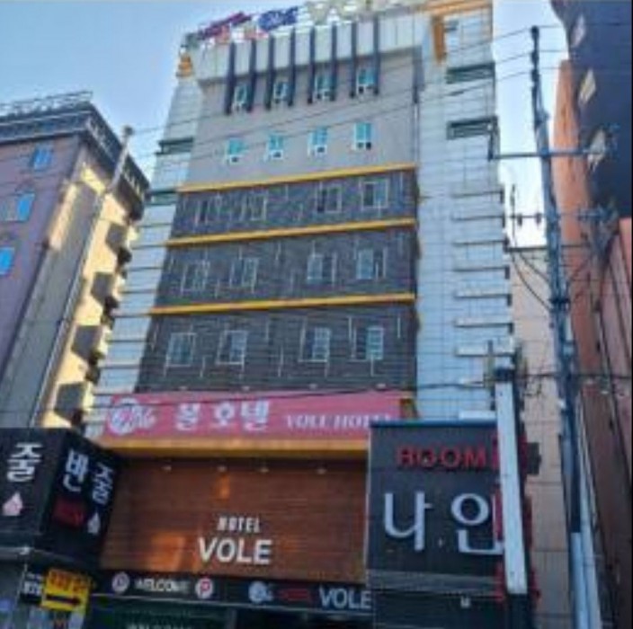 건물외벽 야간(천안그레이스호텔) 이미지 10